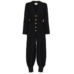GUCCI Alione V-neck Jumpsuit Sz 36 $1,925